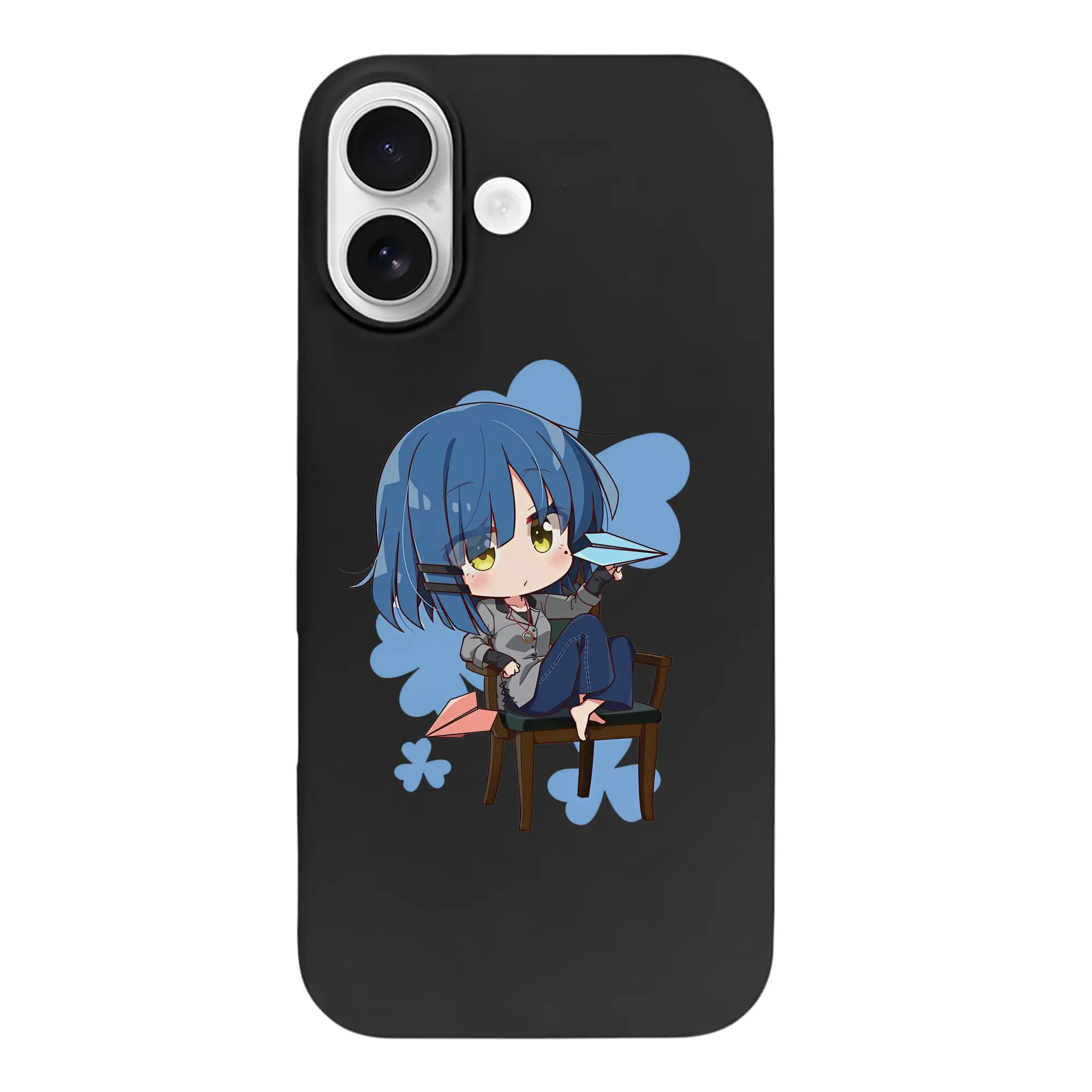 ぼっちざろっく！ グッズ,山田リョウ - iPhone 17 シリーズ シリコンケース 薄型 耐衝撃 指紋防止 ソフトタッチカバー 精密フィット 傷防止 保護ケース iPhone 17/17 Air/17 Pro/17 Pro Max 対応